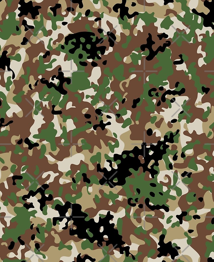 Military winter woodland white camouflage seamless