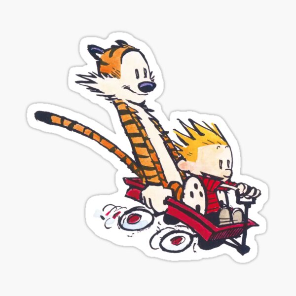 Calvin And Hobbes Stickers for Sale