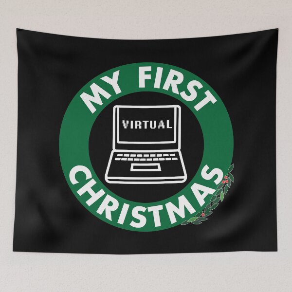 Item preview, My First Virtual Christmas - Qurantine Christmas, Lock Down Christmas 2020 designed and sold by LookFrog.