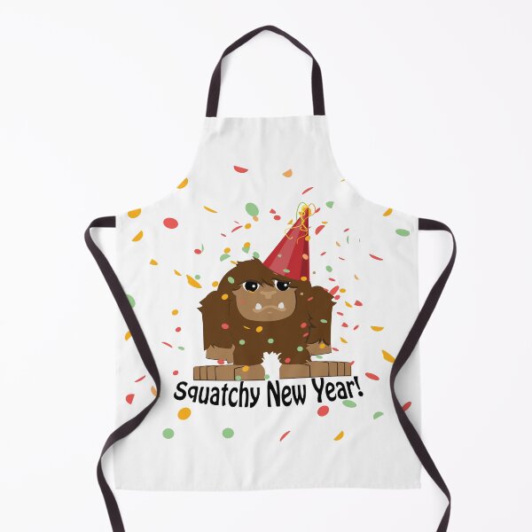 Item preview, Squatchy New Year designed and sold by Hedgie Designs.