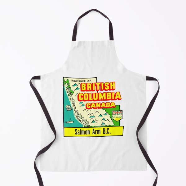 Item preview, Salmon Arm BC Vintage Travel Decal designed and sold by hilda74.