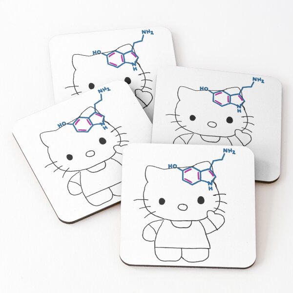 Item preview, Serotonin Cat designed and sold by NeuroNotes.