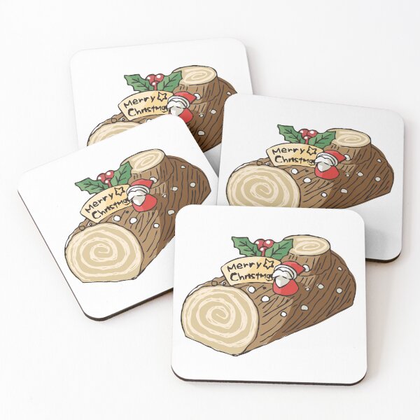 Artikelvorschau, Karikatur Frohe Weihnachten Schokoladenkuchen entworfen und verkauft von RaionKeiji.