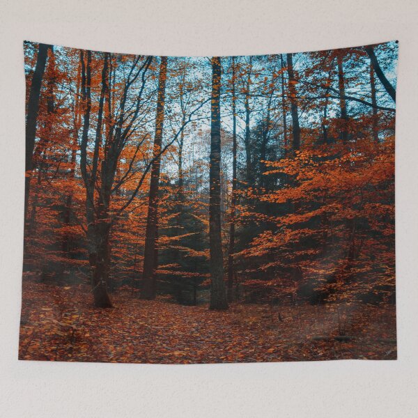 Item preview, Autumnal Forest in Orange designed and sold by Darcy777.