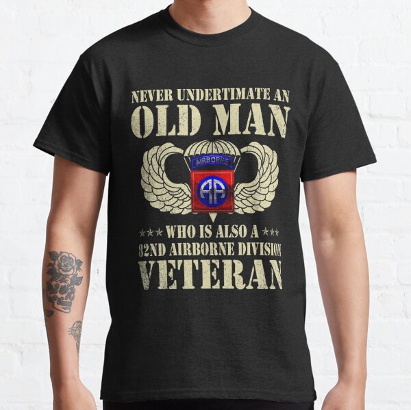 82nd Airborne Division T-shirt I Patriot I Paratrooper I Veteran I All American 