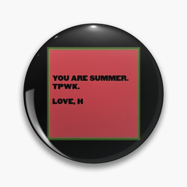 Item preview, YOU ARE SUMMER. TPWK. LOVE, H designed and sold by kissyhan.