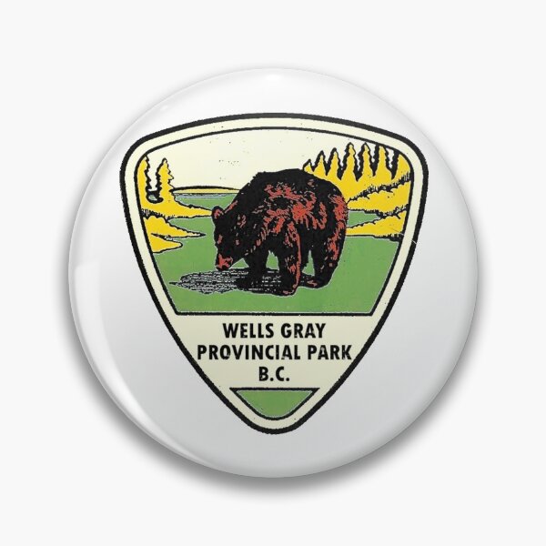 Item preview, Wells Gray Provincial Park Vintage Travel Decal designed and sold by hilda74.