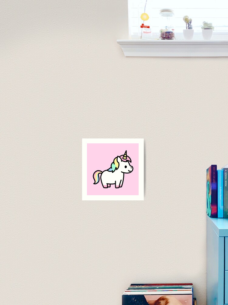 Unicorn Sticker for Sale by littlemandyart