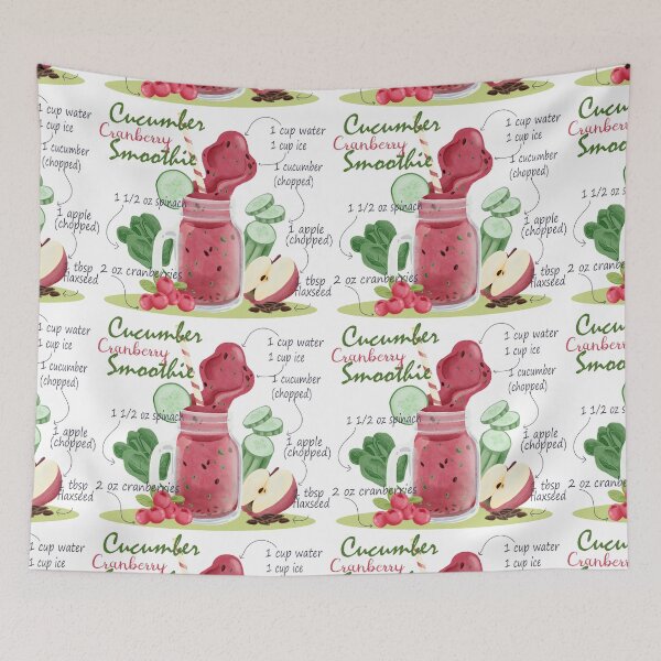 Item preview, Cucumber and cranberry smoothie designed and sold by neteor.