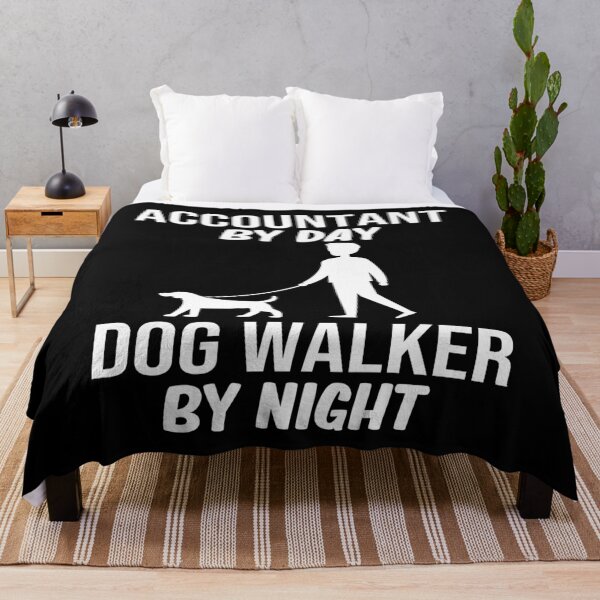 Item preview, accountant by day dog walker by night gift designed and sold by alaechamlal.
