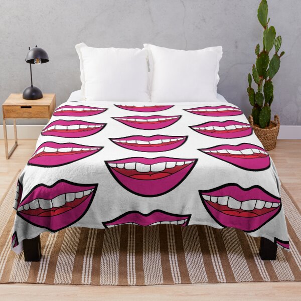 Item preview, animated cartoon mouth smile designed and sold by millafrlan.
