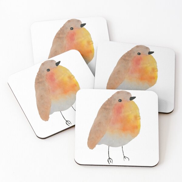 Item preview, Watercolour robin designed and sold by LauraBuckArt.