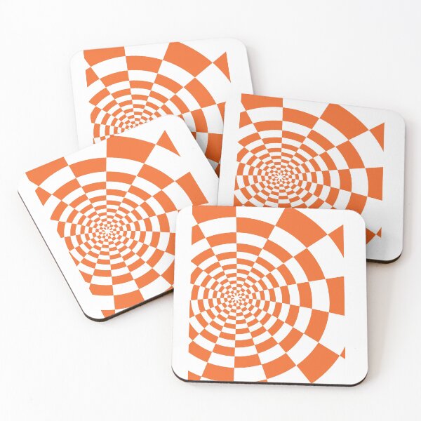 Item preview, Fractal orange abstract spiral designed and sold by RaionKeiji.