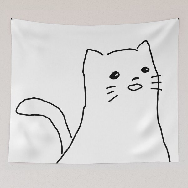 Item preview, cute halloween cat ghost - minimal designed and sold by greatnorris.