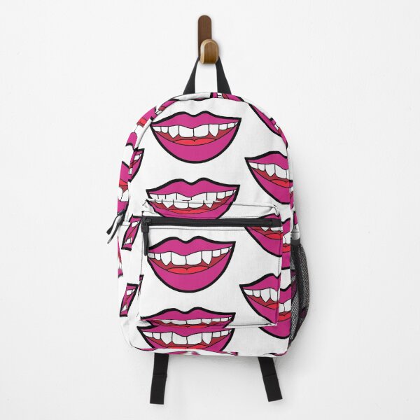 Item preview, vampire animated cartoon mouth smile designed and sold by millafrlan.