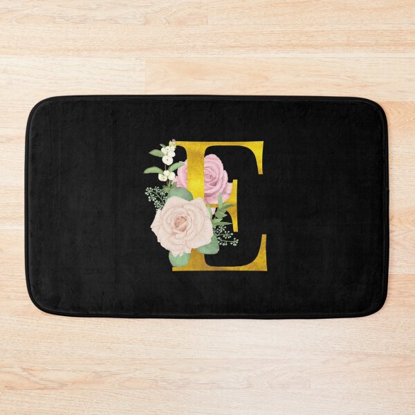 Item preview, Gold Floral Letter E | Wedding Letters designed and sold by SerendipityNow.