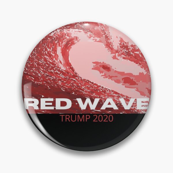 Item preview, Red Wave Trump 2020 designed and sold by Jennifer Church.