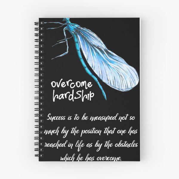 Item preview, Dragonfly Overcome Hardship designed and sold by lovesuperkarma.