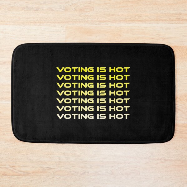 Item preview, VOTING IS HOT designed and sold by MJLdesigns.