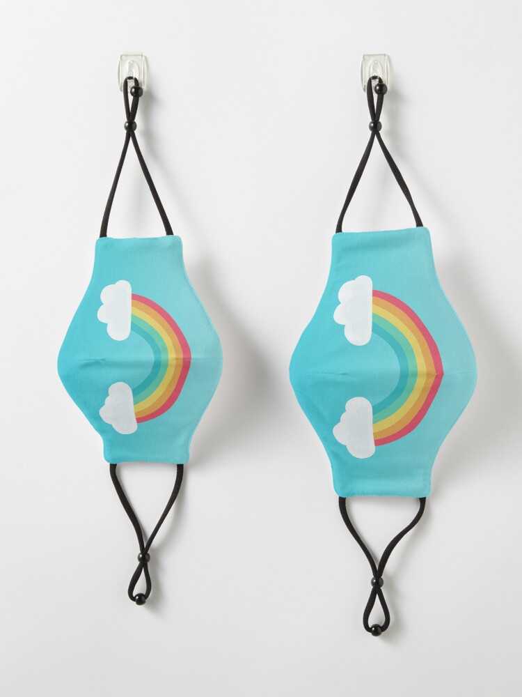 Alternate view of Rainbow Smile Mask