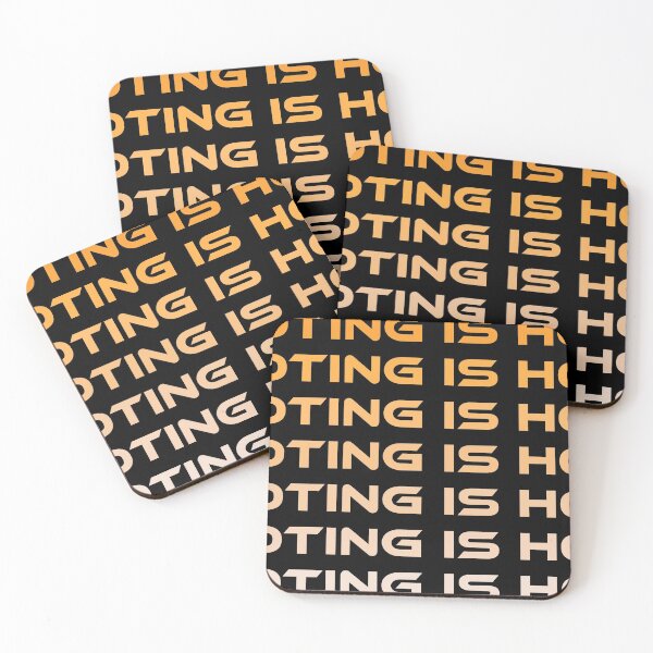 Item preview, VOTING IS HOT designed and sold by MJLdesigns.