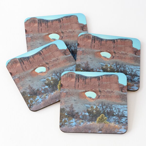 Item preview, Winter at Tunnel Arch - Moab Utah - Arches National Park designed and sold by Questforit.