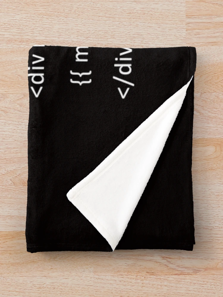 Thumbnail 3 of 6, Throw Blanket, Vue JS VueJS JavaScript Framework designed and sold by vladocar.