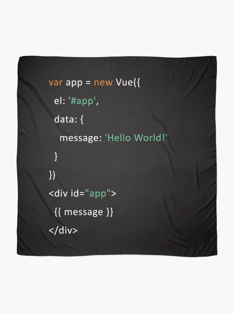 Thumbnail 2 of 3, Scarf, Vue JS VueJS JavaScript Framework designed and sold by vladocar.