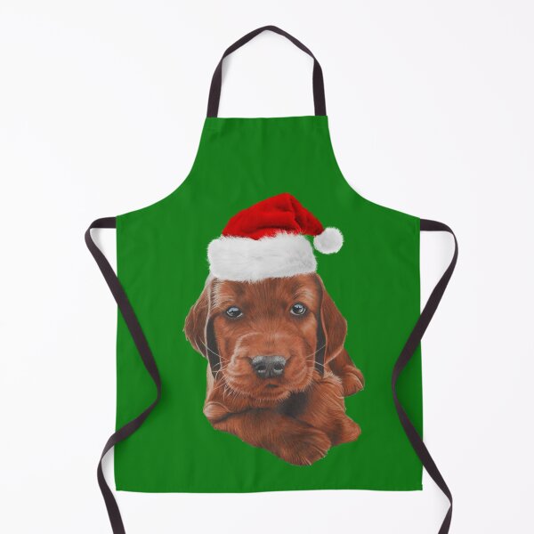 Item preview, Christmas Setter Puppy designed and sold by cathyscreations.