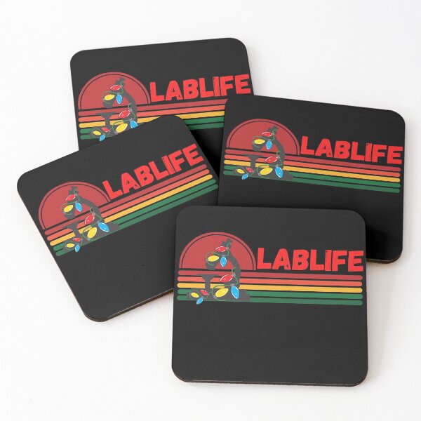 Item preview, MEDICAL LABORATORY SCIENTIST CHRISTMAS HALF CIRCLE SUNSET LABLIFE MICROSCOPE with LIGHTS  designed and sold by Hippiesole.