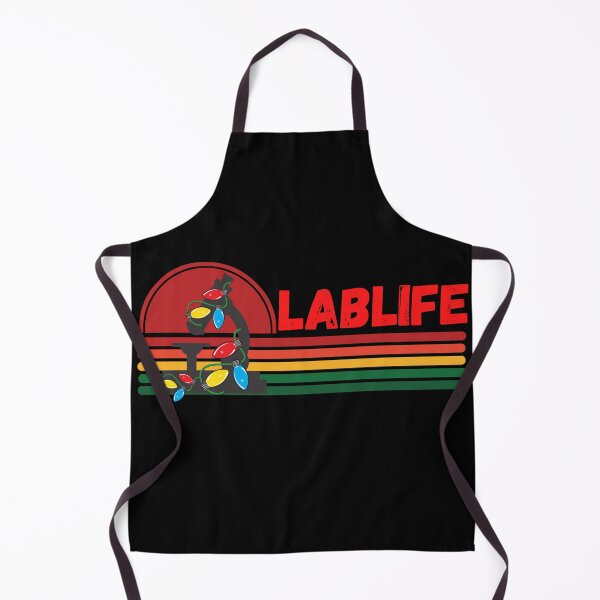 Item preview, MEDICAL LABORATORY SCIENTIST CHRISTMAS HALF CIRCLE SUNSET LABLIFE MICROSCOPE with LIGHTS designed and sold by Hippiesole.