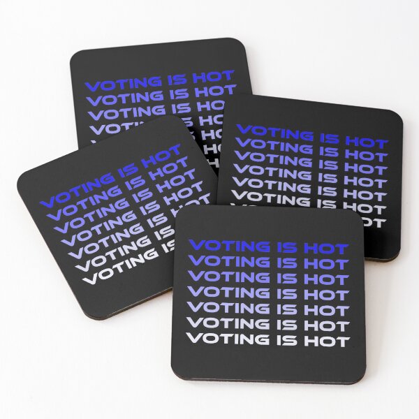 Item preview, VOTING IS HOT designed and sold by MJLdesigns.