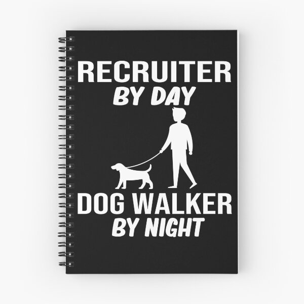 Item preview, recruiter by day dog walker by night gift designed and sold by alaechamlal.