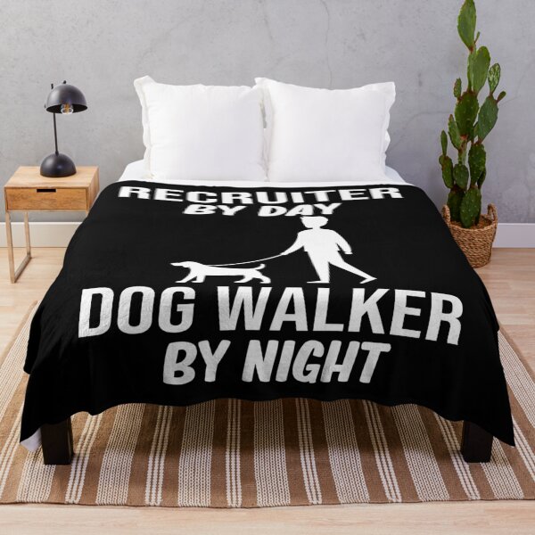 Item preview, recruiter by day dog walker by night gift designed and sold by alaechamlal.