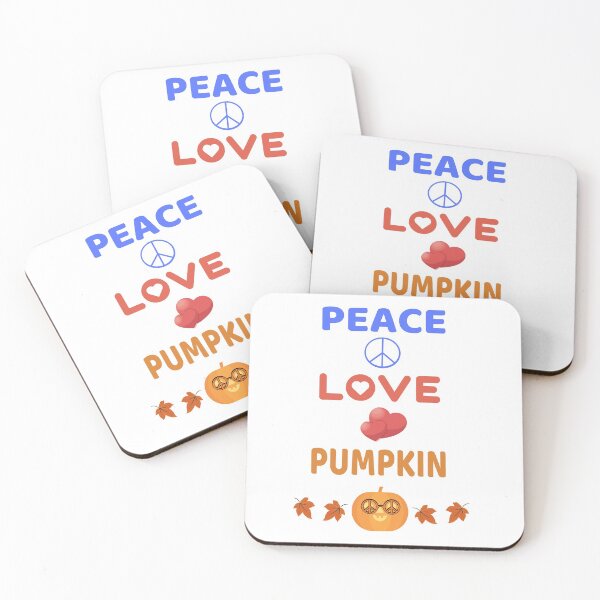 Item preview, Peace Love Pumpkin Fall Design designed and sold by molamode.