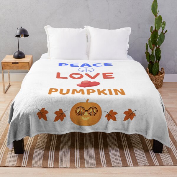 Item preview, Peace Love Pumpkin Fall Design designed and sold by molamode.
