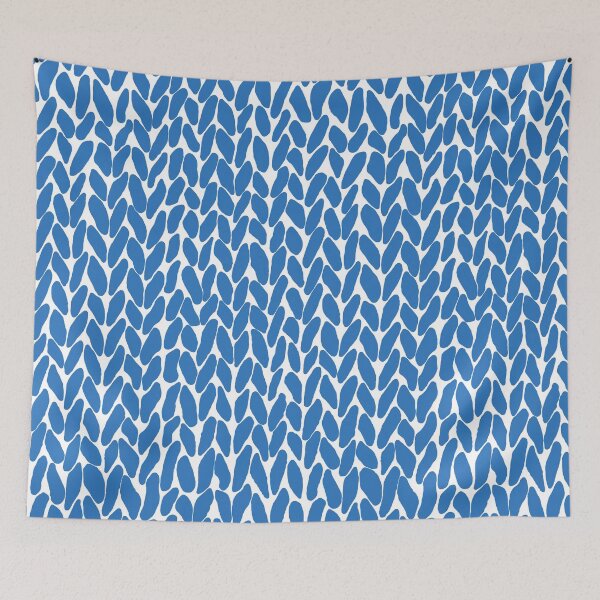 Item preview, Hand Knit French Blue designed and sold by ProjectM.