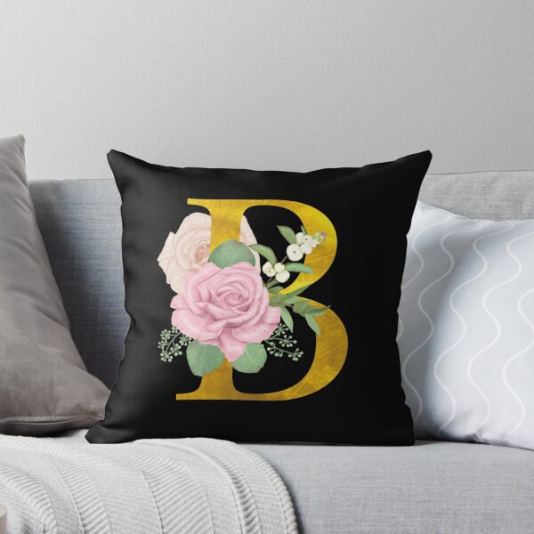 Item preview, Gold Floral Letter B | Wedding Letters designed and sold by SerendipityNow.
