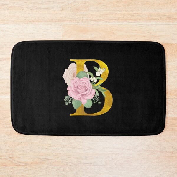 Item preview, Gold Floral Letter B | Wedding Letters designed and sold by SerendipityNow.