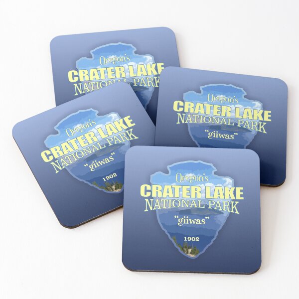 Item preview, Crater Lake National Park (arrowhead) designed and sold by curranmorgan.