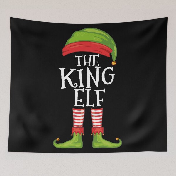 Item preview, The King Elf Funny Christmas Matching Gift designed and sold by OdmiDesign.