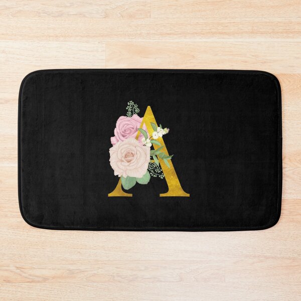 Item preview, Gold Floral Letter A | Wedding Letters designed and sold by SerendipityNow.