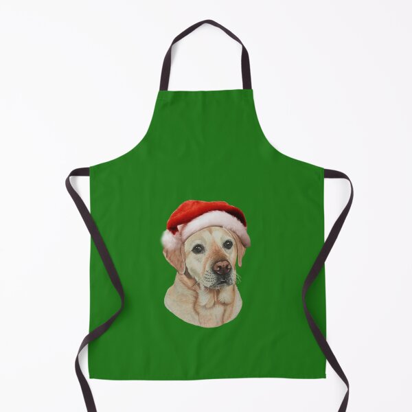 Item preview, Ted the Yellow Labrador at Christmas designed and sold by cathyscreations.