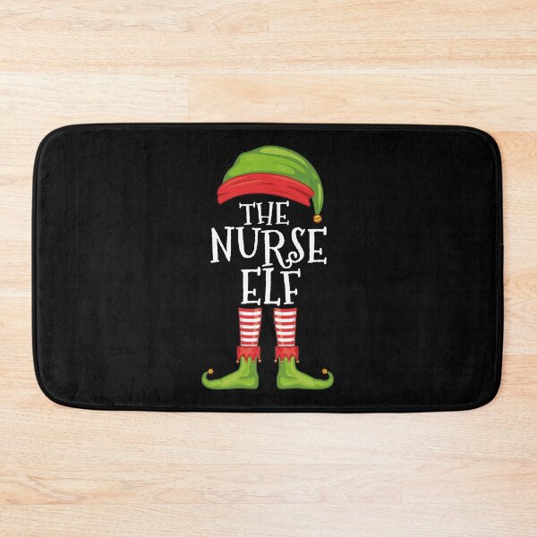 Item preview, The Nurse Elf Funny Christmas Matching Gift designed and sold by OdmiDesign.
