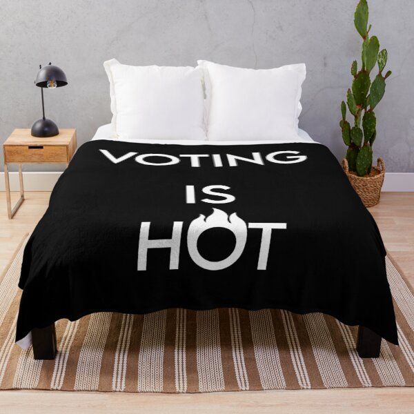Item preview, VOTING IS HOT designed and sold by MJLdesigns.