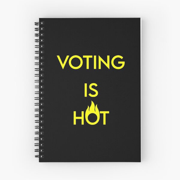 Item preview, VOTING IS HOT designed and sold by MJLdesigns.