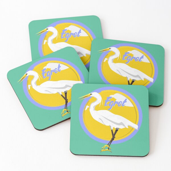 Item preview, Egret designed and sold by piedaydesigns.