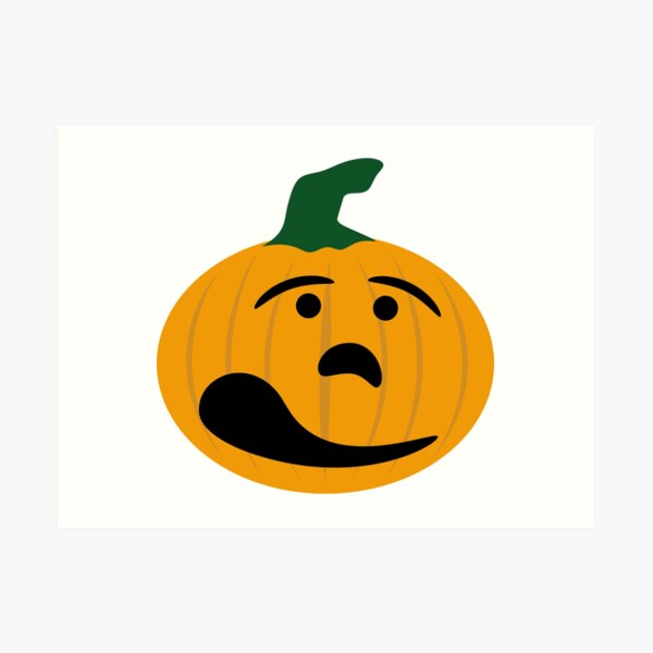 Pumpkin Art Print