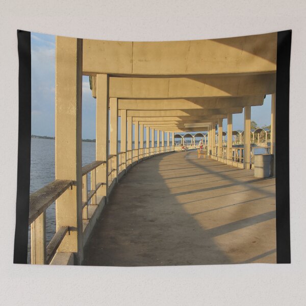 Item preview, Jekyll Island Fishing Pier designed and sold by Autumn Seas Photography.