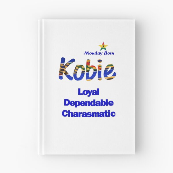 Item preview, Monday Born Ghanaian Male Name 'Kobie' in Blue designed and sold by WhoWeAre.